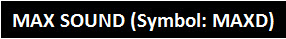 MAX Sound Symbol