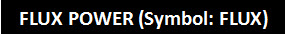 flux sYMBOL