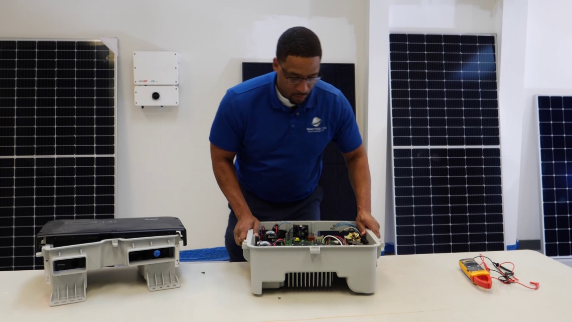 Charlotte man empowers African communities with solar power, pushes environmental solution Charlotte man empowers African communities with solar power, pushes environmental solution