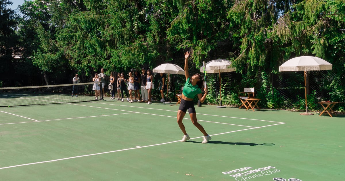 Inside Tennis-Themed Influencer Activations from Amazon Canada Inside Tennis-Themed Influencer Activations from Amazon Canada