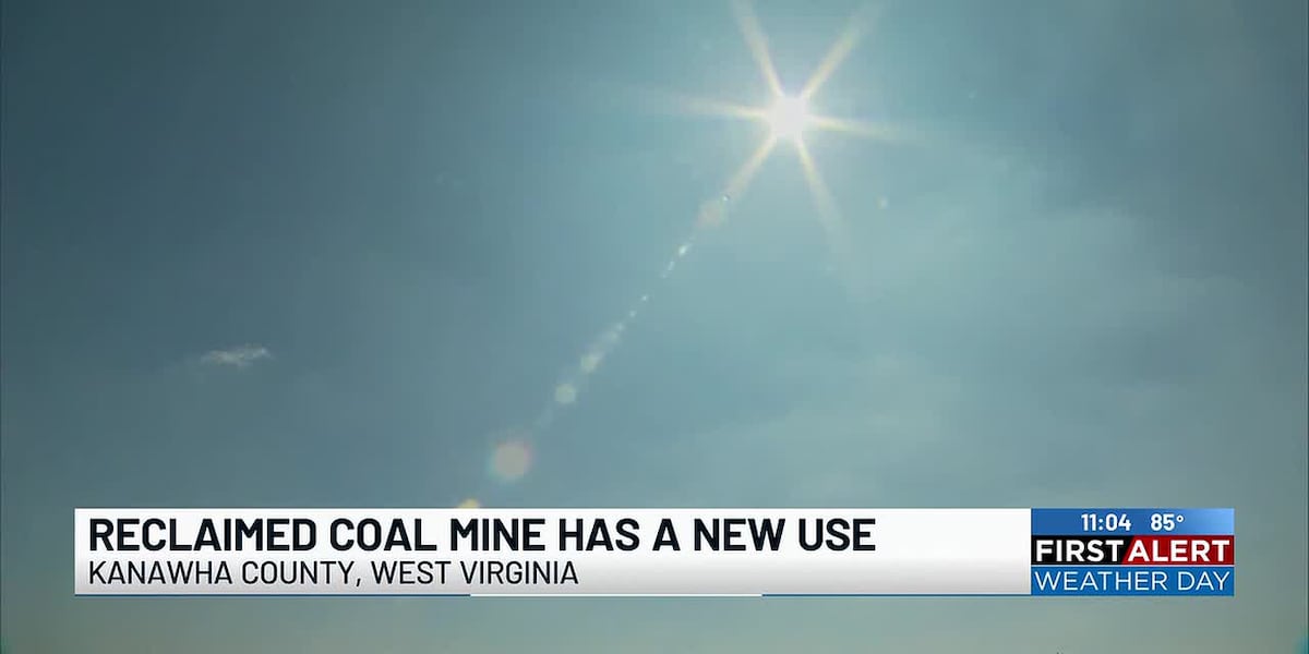 Reclaimed coal mine has