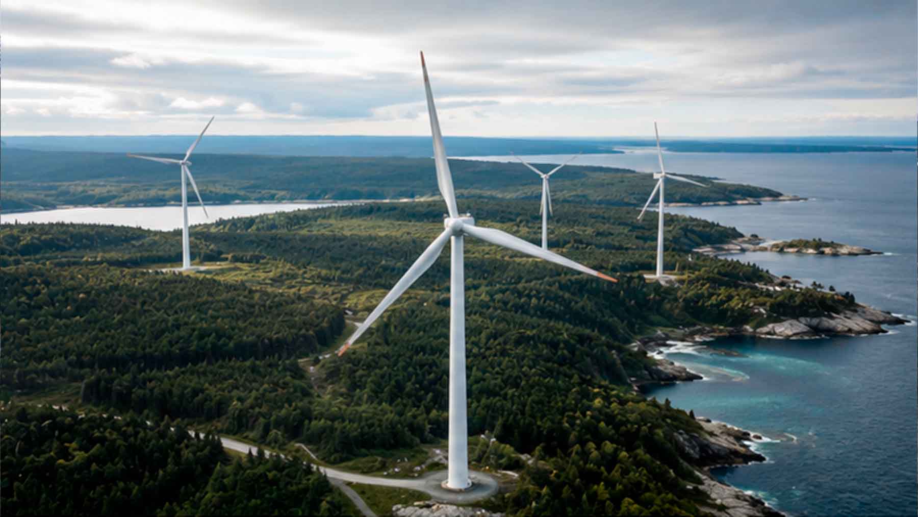 After nearly two decades of failed attempts, Maine’s wind power ambitions are closer to reality than ever before — regulators just approved 800 MW of turbines and a transmission line shared by four states