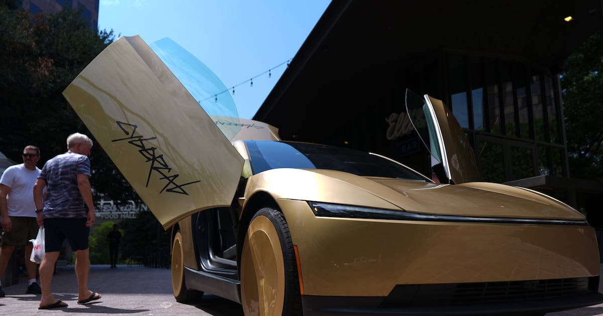 Musk launches steering-wheel-free taxi service in bet riders lose ‘no control’ fears and hop inside