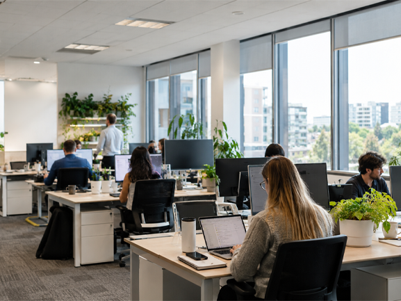 Simple steps towards a greener workplace Simple steps towards a greener workplace