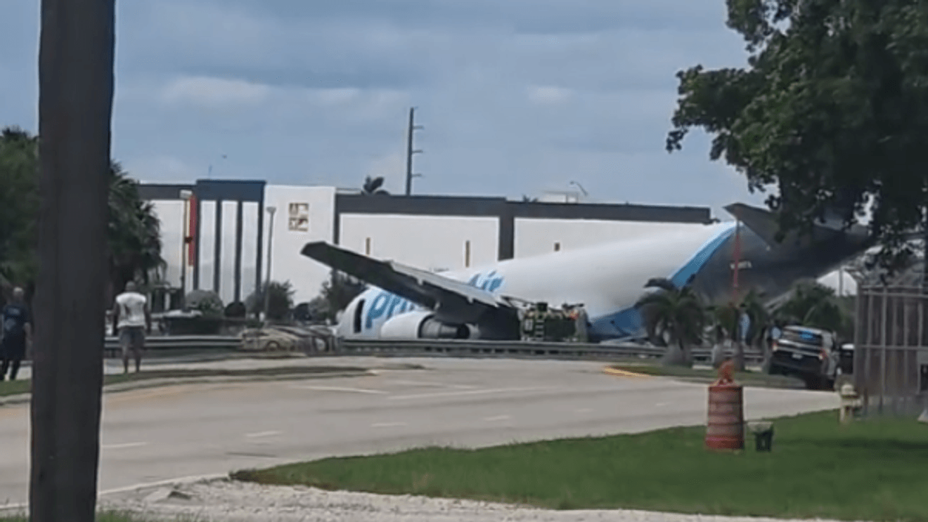 Amazon cargo jet may have landed too far down runway before deadly Miami crash: Expert Amazon cargo jet may have landed too far down runway before deadly Miami crash: Expert
