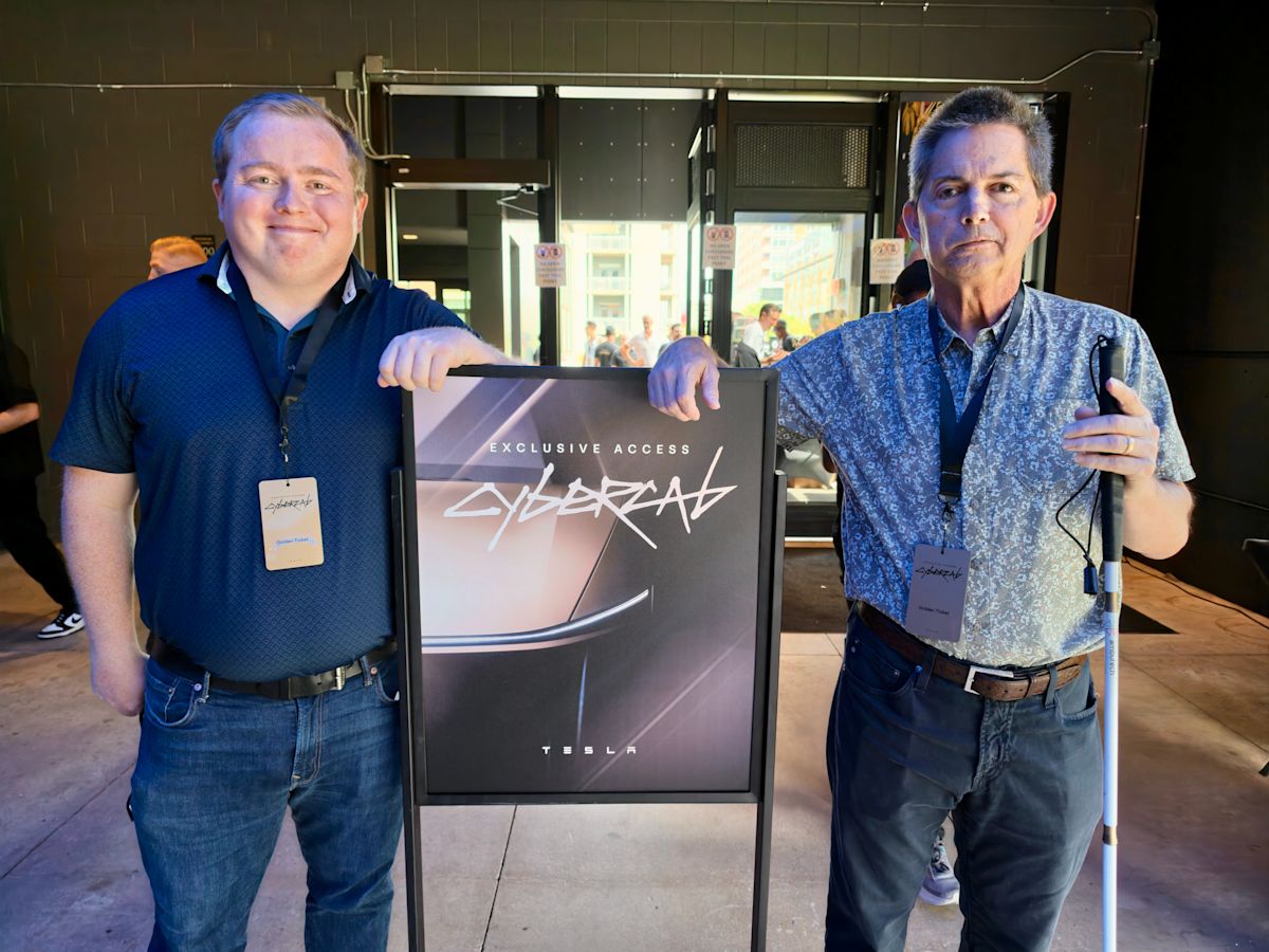I lost my sight 5 years ago. Tesla’s Cybercab gave me a glimpse of regaining my independence. I lost my sight 5 years ago. Tesla’s Cybercab gave me a glimpse of regaining my independence.