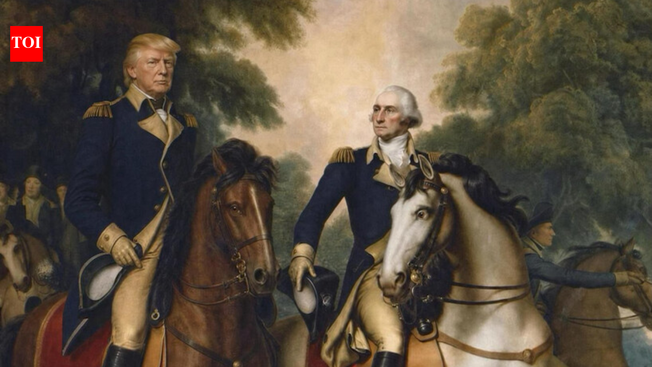 ‘New America’, George Washington meet & Robert De Niro jibe: Trump unleashes AI-powered fantasies ‘New America’, George Washington meet & Robert De Niro jibe: Trump unleashes AI-powered fantasies