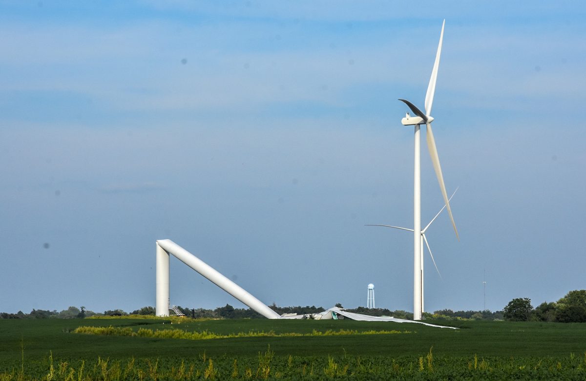 Wind Turbine Collapses In Schuyler County