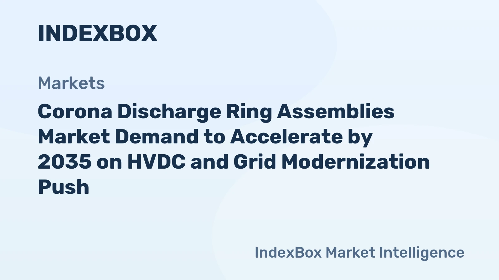 Corona Discharge Ring Assemblies Market Demand to Accelerate by 2035 on HVDC and Grid Modernization Push