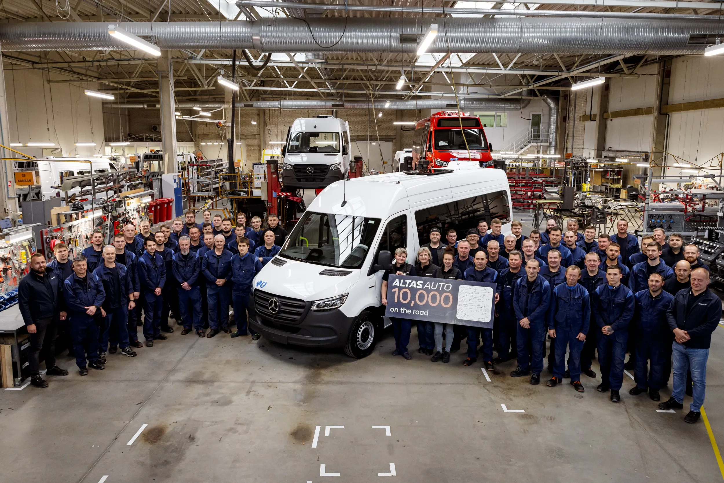 Altas Auto reaches 10,000 vehicles produced, with electric Mercedes eSprinter delivered to Norway Altas Auto reaches 10,000 vehicles produced, with electric Mercedes eSprinter delivered to Norway