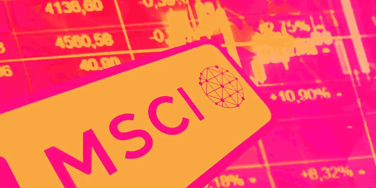 MSCI (MSCI) Stock Trades Up, Here Is Why MSCI (MSCI) Stock Trades Up, Here Is Why