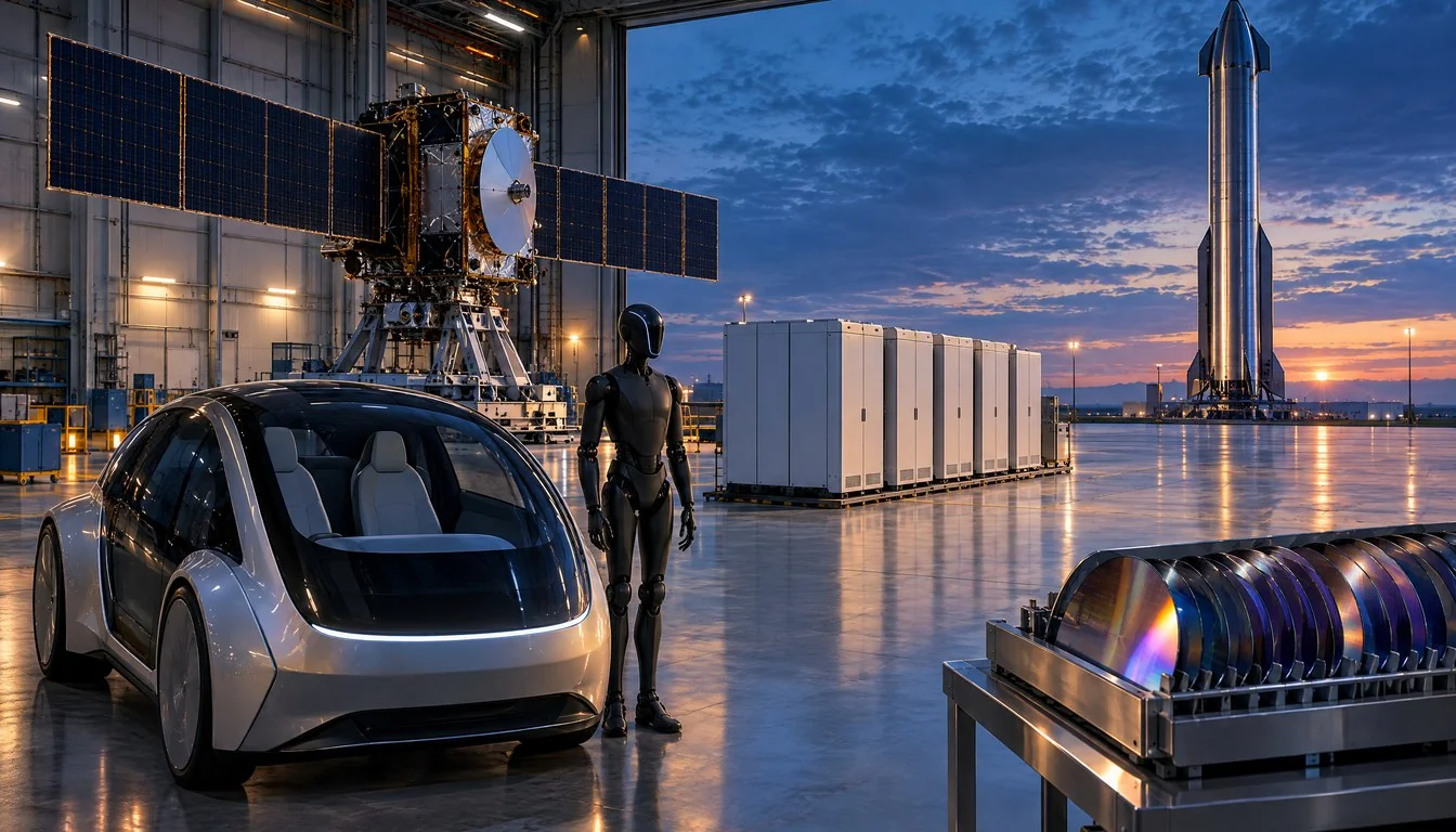 SpaceX-Tesla Merger Puts $3.5T of Hardware in Play [2026]